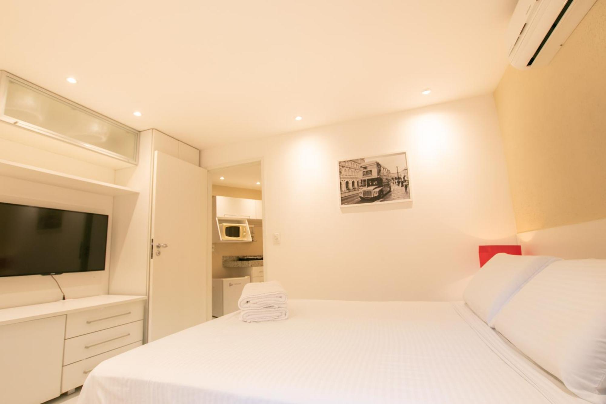 Kings Flat - Apartamentos Com Conforto Beira Mar ناتال الغرفة الصورة