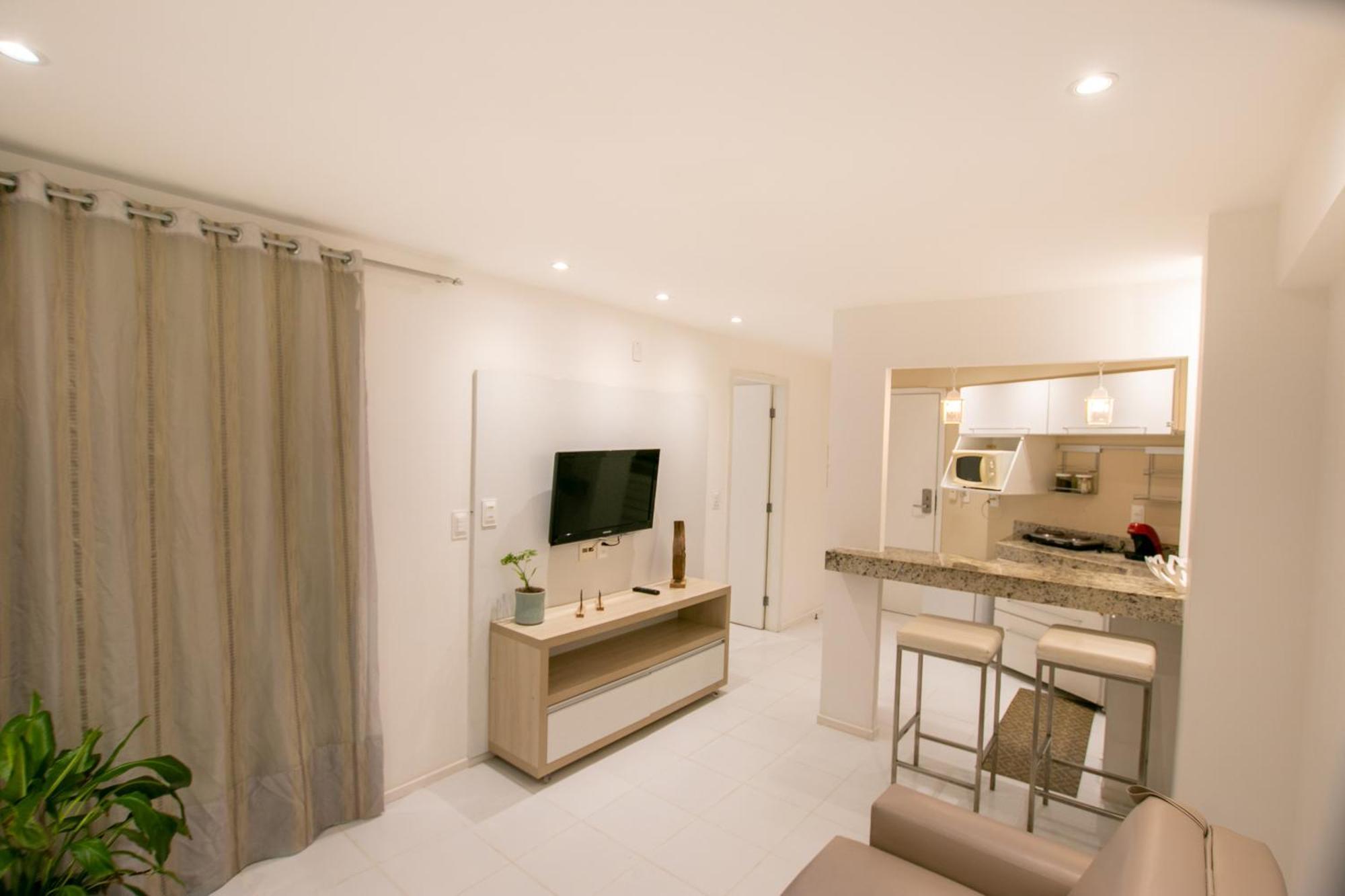 Kings Flat - Apartamentos Com Conforto Beira Mar ناتال الغرفة الصورة